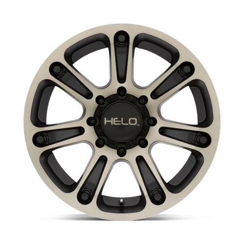 Helo HE90479050900 HE904 17X9 5X5.0 S-BLK MACH DTCC 00MM - Truck Part Superstore