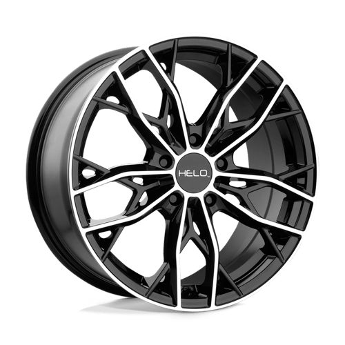 Helo HE90788052540 HE907 18X8 5X120 G-BLK MACH 40MM - Truck Part Superstore