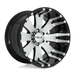 Helo HE91781080518N HE917 18X10 8X6.5 G-BLK MACH -18MM - Truck Part Superstore