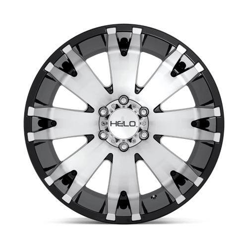 Helo HE91721285544N HE917 20X12 5X5.5 G-BLK MACH -44MM - Truck Part Superstore