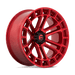 Fuel 1PC D71922008950 D719 22X10 6X135 GL-RED-MACH -13MM - Truck Part Superstore