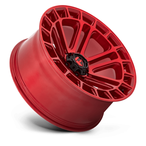 Fuel 1PC D71922008450 D719 22X10 6X5.5 GL-RED-MACH -13MM - Truck Part Superstore