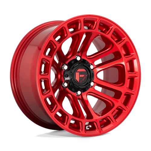Fuel 1PC D71918908450 D719 18X9 6X5.5 GL-RED-MACH 01MM - Truck Part Superstore
