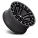 Fuel 1PC D72022008950 D720 22X10 6X135 MT-BLK-DDT-MCH -13MM - Truck Part Superstore