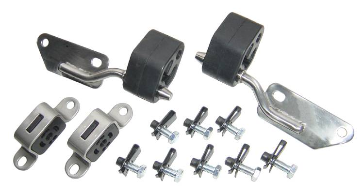 Pypes Performance Exhaust HFH30 Exhaust Tail Pipe Hanger 99-04 Mustang Hardware Incl Natural 304 Stainless Steel Pypes Exhaust - Truck Part Superstore