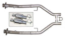 Pypes Performance Exhaust HFM26 Exhaust H Pipe For Short Tube Headers Catted 2.5 in H-Pipe Hardware Incl Natural 409 Stainless Steel Pypes Exhaust - Truck Part Superstore