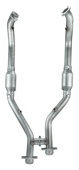 Pypes Performance Exhaust HFM36E Exhaust H Pipe Catted 99-04 Mustang 2.5 in H-Pipe Hardware Incl Natural 409 Stainless Steel Pypes Exhaust - Truck Part Superstore