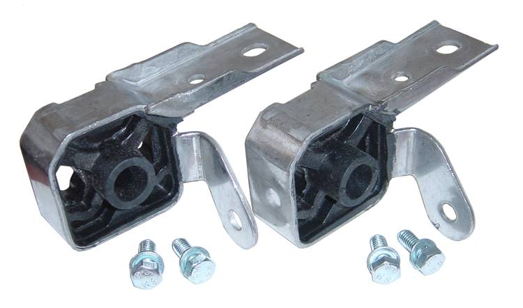 Pypes Performance Exhaust HFM60K Exhaust Muffler Hanger Kit 05-10 Mustang Hardware Incl Natural Finish 304 Stainless Steel Pypes Exhaust - Truck Part Superstore