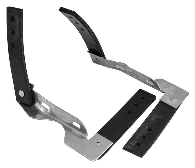 Pypes Performance Exhaust HGH13 Exhaust Muffler Hanger Kit 64-72 Gm A-Body Hardware Not Incl Natural Finish 304 Stainless Steel Pypes Exhaust - Truck Part Superstore