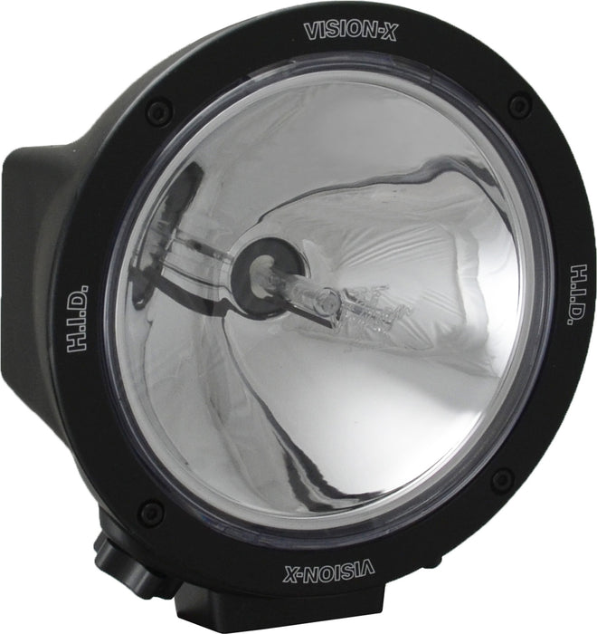 Vision X Lighting 4000483 6.7" Round Black 50 Watt Hid Xtreme Spot Lamp - Truck Part Superstore