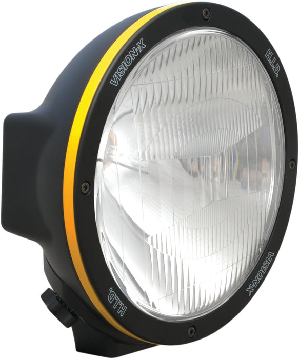 Vision X Lighting 9119922 8.7" Round Black 50 Watt Hid Xtreme Euro Lamp - Truck Part Superstore
