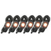 Vision X Lighting 9929361 9 Watt LED Rock Light 6 Pod Kit Amber - Truck Part Superstore