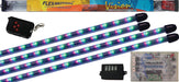 Vision X Lighting 4005013 Flexible LED Under Car Kit Multi Color - Truck Part Superstore