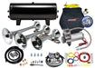 Kleinn Automotive Air Horns HK8 Pro Blaster™ Triple Air Horn Kit - Truck Part Superstore