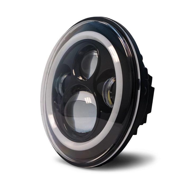DV8 Offroad HL7JK-01 Jeep JK LED Projector Headlights 07-18 Wrangler JK DV8 Offroad - Truck Part Superstore