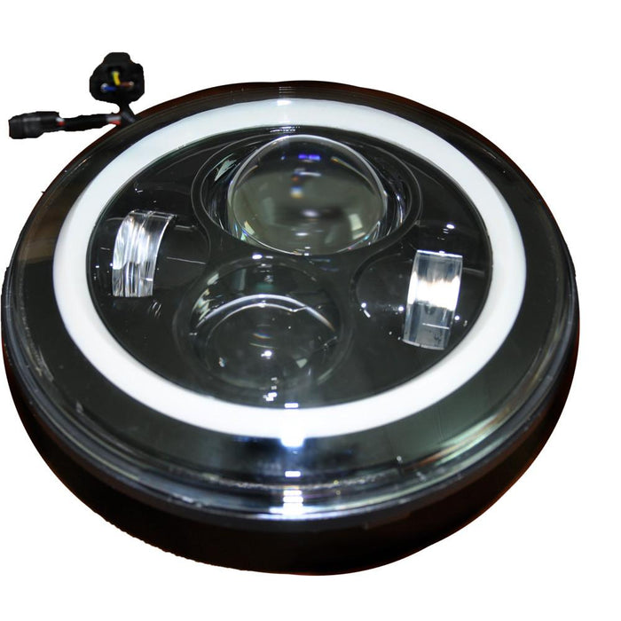 DV8 Offroad HL7JK-01 Jeep JK LED Projector Headlights 07-18 Wrangler JK DV8 Offroad - Truck Part Superstore