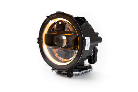 DV8 Offroad HLCJL-02 Led Headlights For 18-22 Wrangler JL 20-22 Jeep Gladiator Black DV8 Offroad - Truck Part Superstore