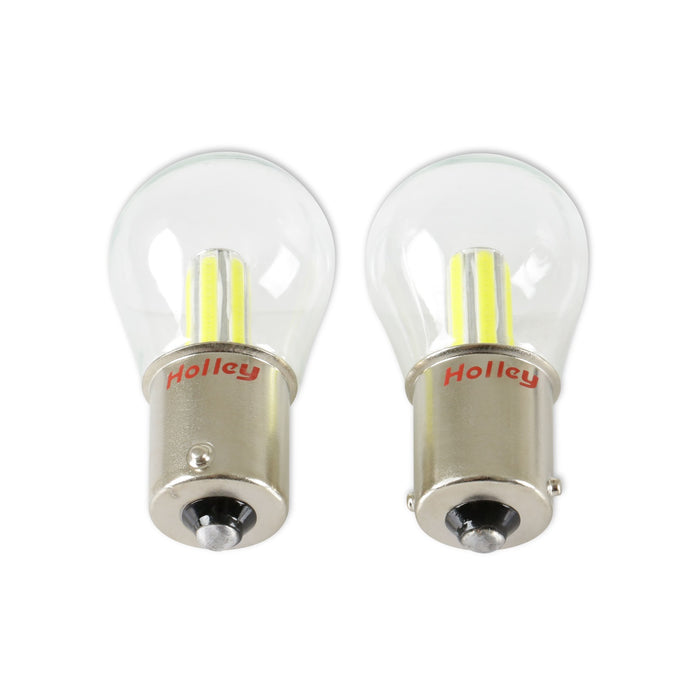 Holley HLED04 Holley Retrobright LED Bulb; 1156 Retrobright; 5700K; Modern White; - Truck Part Superstore