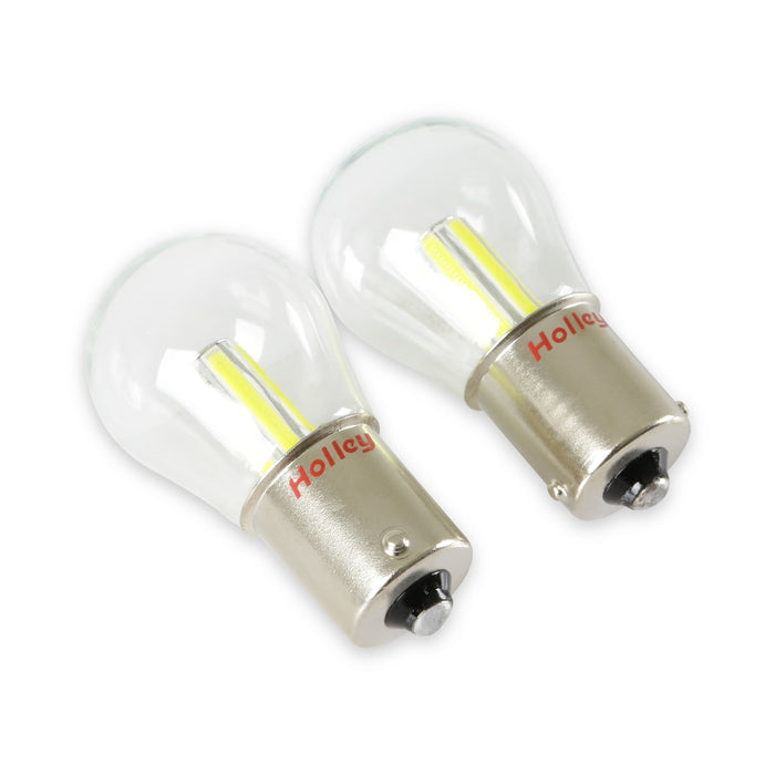 Holley HLED04 Holley Retrobright LED Bulb; 1156 Retrobright; 5700K; Modern White; - Truck Part Superstore