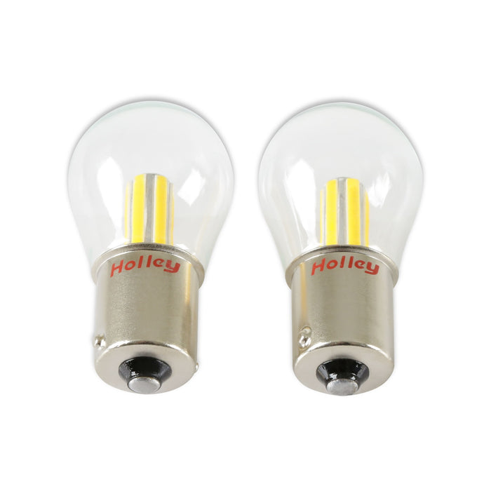 Holley HLED05 Holley Retrobright LED Bulb; 1156 Retrobright; 3000K; Classic White; - Truck Part Superstore