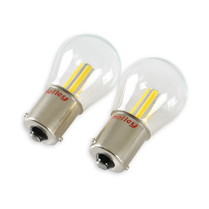 Holley HLED05 Holley Retrobright LED Bulb; 1156 Retrobright; 3000K; Classic White; - Truck Part Superstore