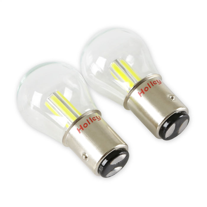Holley HLED09 Holley Retrobright LED Bulb; 1157 Retrobright; 5700K; Modern White; - Truck Part Superstore