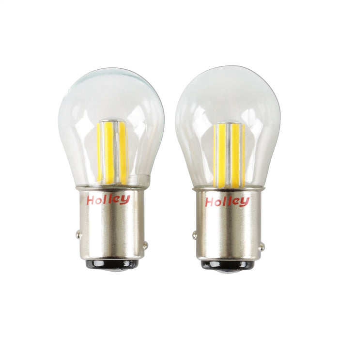 Holley HLED10 Holley Retrobright LED Bulb; 1157 Retrobright; 3000K; Classic White; - Truck Part Superstore
