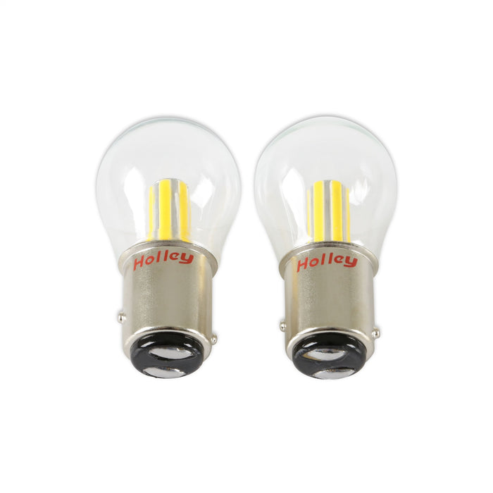 Holley HLED10 Holley Retrobright LED Bulb; 1157 Retrobright; 3000K; Classic White; - Truck Part Superstore