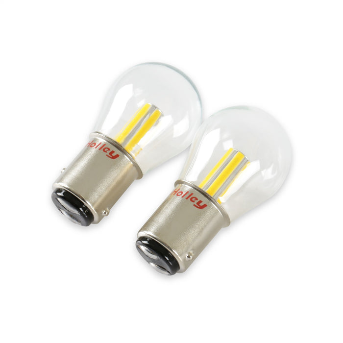 Holley HLED10 Holley Retrobright LED Bulb; 1157 Retrobright; 3000K; Classic White; - Truck Part Superstore