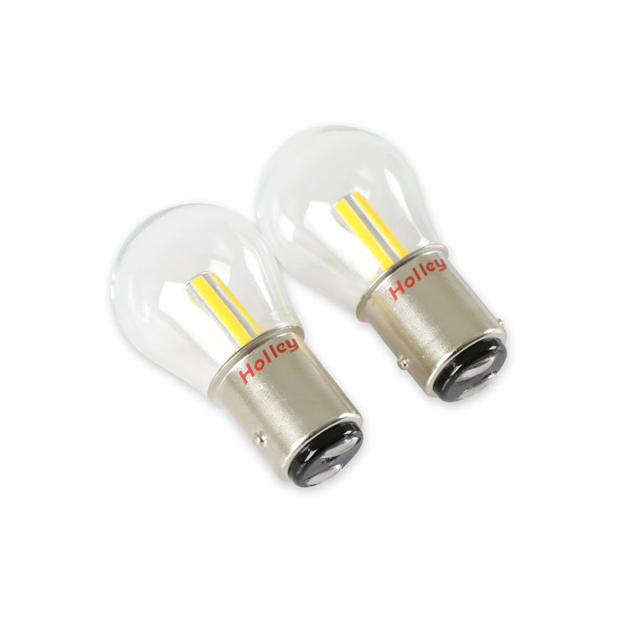 Holley HLED10 Holley Retrobright LED Bulb; 1157 Retrobright; 3000K; Classic White; - Truck Part Superstore