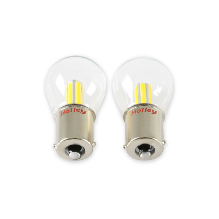 Holley HLED15 Holley Retrobright LED Bulb; 1156 Retrobright; Amber; - Truck Part Superstore