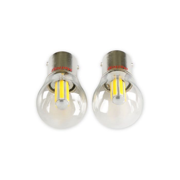Holley HLED15 Holley Retrobright LED Bulb; 1156 Retrobright; Amber; - Truck Part Superstore