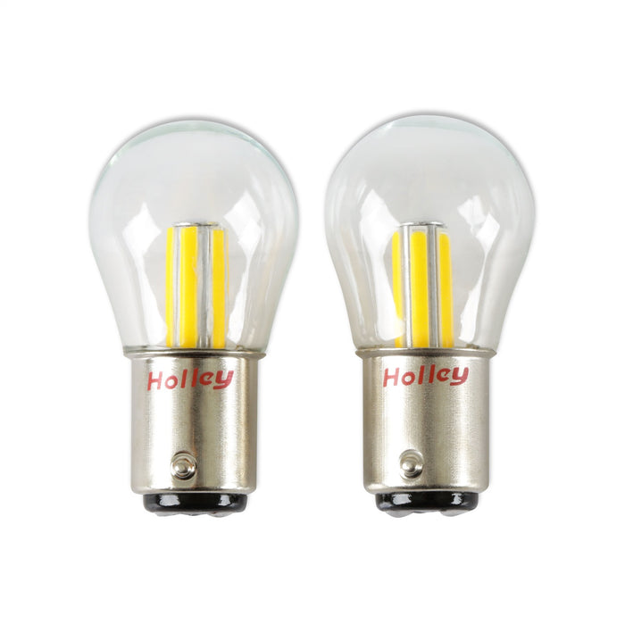 Holley HLED20 Holley Retrobright LED Bulb; 1157 Retrobright; Amber; - Truck Part Superstore