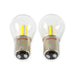 Holley HLED20 Holley Retrobright LED Bulb; 1157 Retrobright; Amber; - Truck Part Superstore