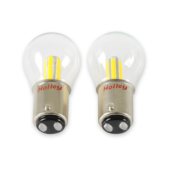Holley HLED20 Holley Retrobright LED Bulb; 1157 Retrobright; Amber; - Truck Part Superstore