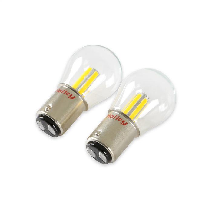 Holley HLED20 Holley Retrobright LED Bulb; 1157 Retrobright; Amber; - Truck Part Superstore