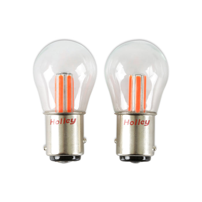 Holley HLED30 Holley Retrobright LED Bulb; 1157 Retrobright; Red; - Truck Part Superstore