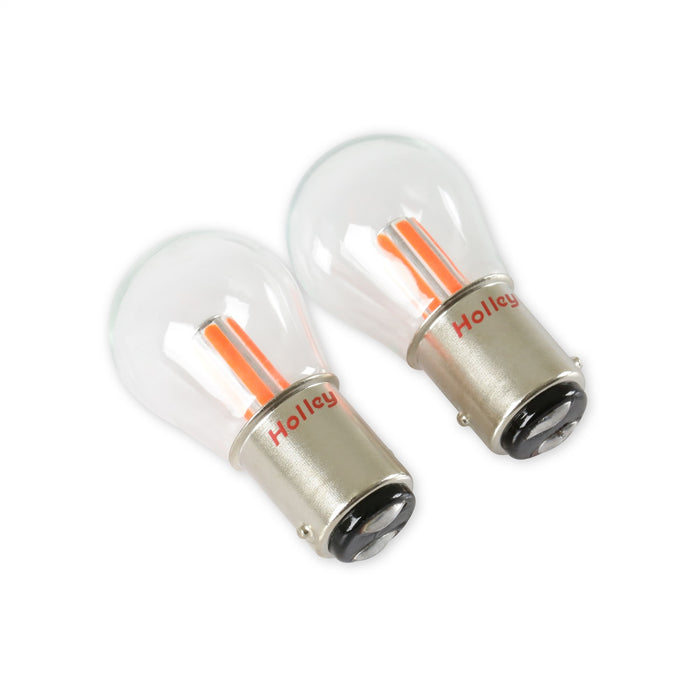 Holley HLED30 Holley Retrobright LED Bulb; 1157 Retrobright; Red; - Truck Part Superstore
