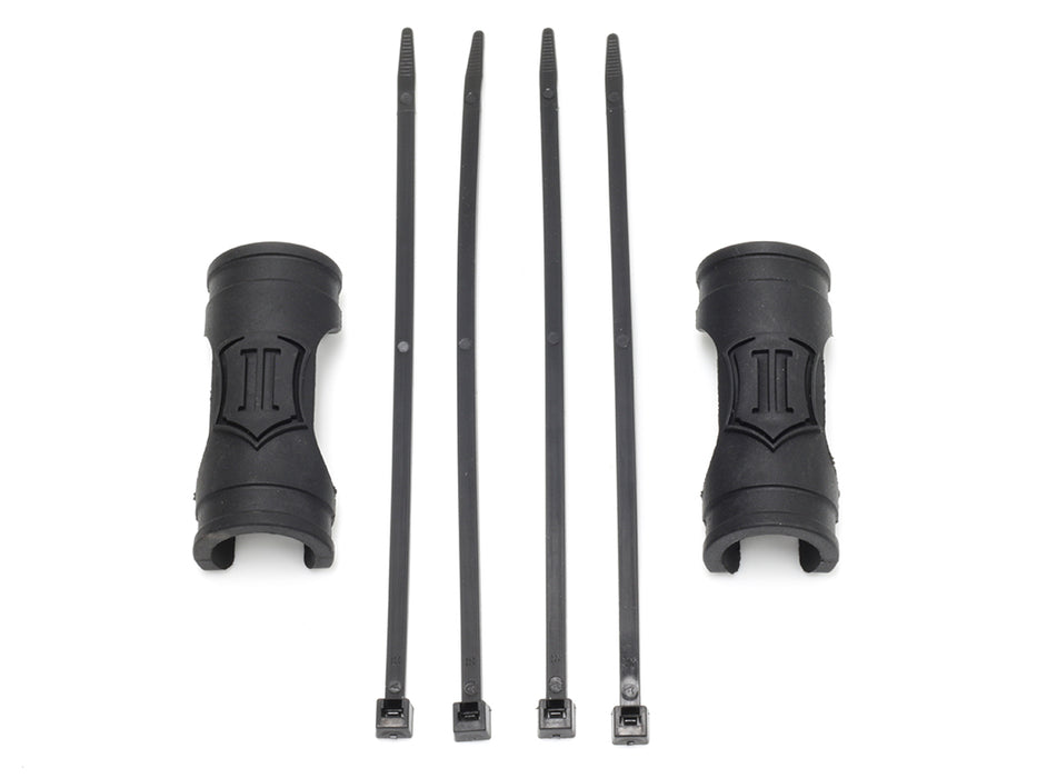 ICON Vehicle Dynamics 252012 -4 TO -10 SHOCK ABSORBER RESERVOIR HOSE SHIELD KIT - Truck Part Superstore
