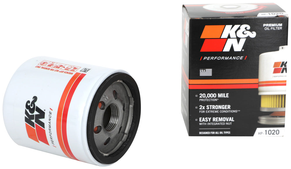 K&N HP-1020 Engine Oil Filter - Truck Part Superstore