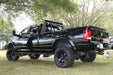 Fab Fours HR2002-1 Headache Rack; 2 Stage Black Powder Coated; - Truck Part Superstore
