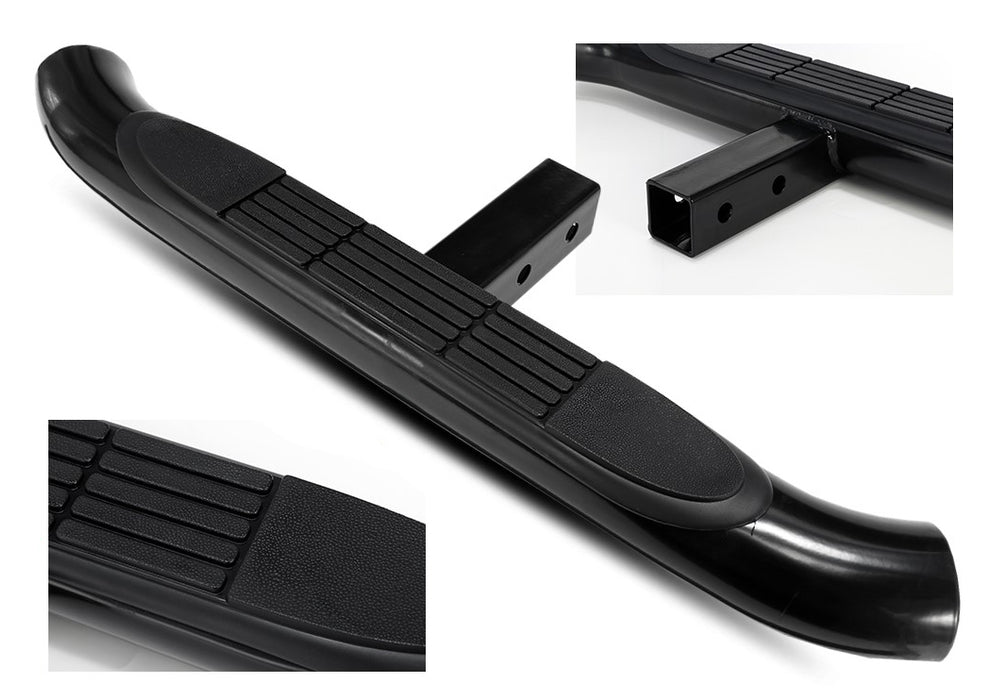 Black Horse Off Road HS36RA Receiver Hitch Mounted Step - Truck Part Superstore