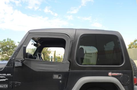 DV8 Offroad HT96SB22 Jeep TJ Hard Top Square Back 96-06 Wrangler TJ 2 Door 2 Piece DV8 Offroad - Truck Part Superstore