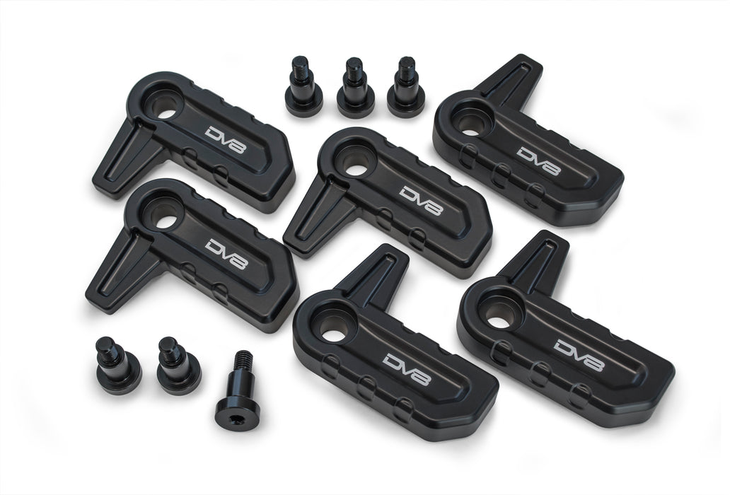 DV8 Offroad HTJL-H Jeep JL Billet T-Handles for JL Hardtop 18-Present JL DV8 Offroad - Truck Part Superstore