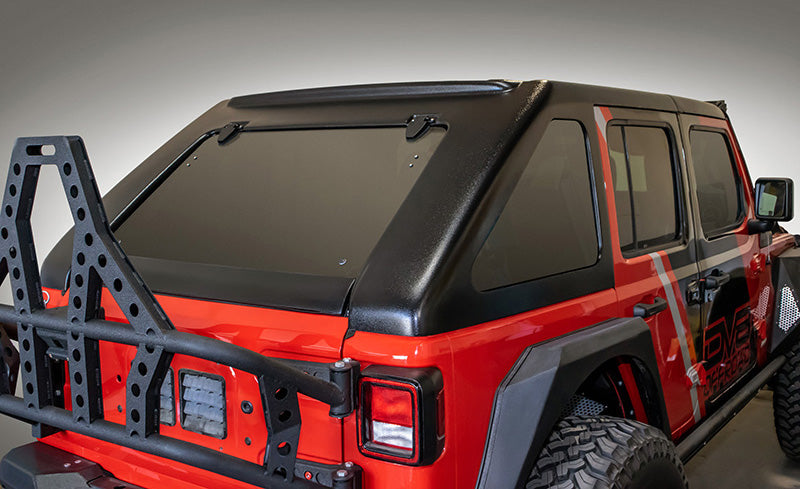 DV8 Offroad HTJL02-B Jeep JL Fastback Hard Top 18-Present Wrangler JL Razor Series DV8 Offroad - Truck Part Superstore