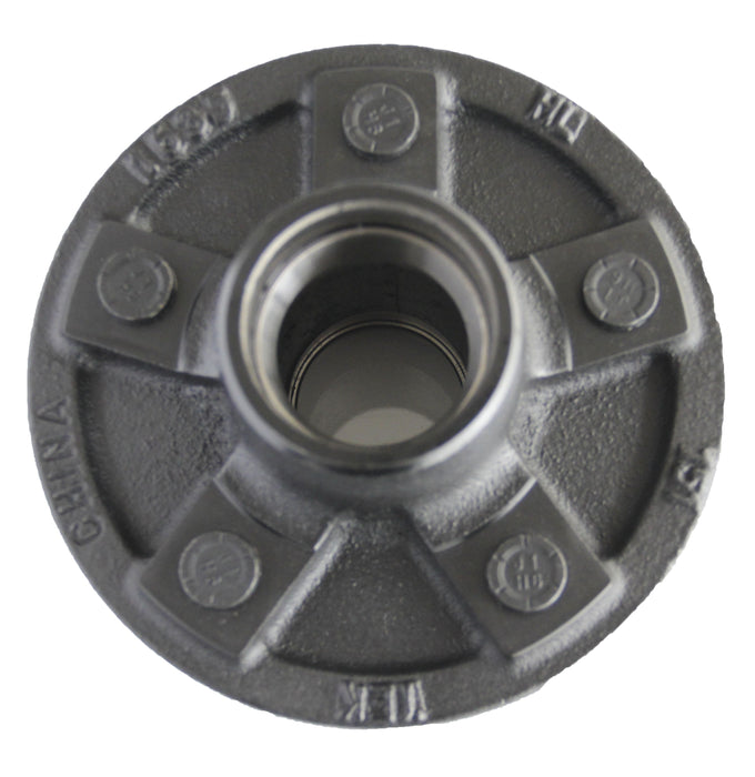 Husky Towing 33082 Idler Hub 2000 Pound Capacity 5 x 4-1/2 Inch Bolt Pattern Black Push-In Studs - Truck Part Superstore