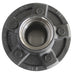Husky Towing 33083 Idler Hub 3500 LB Capacity 5 x 4-1/2" Bolt Pattern Black Push-In Studs Single - Truck Part Superstore