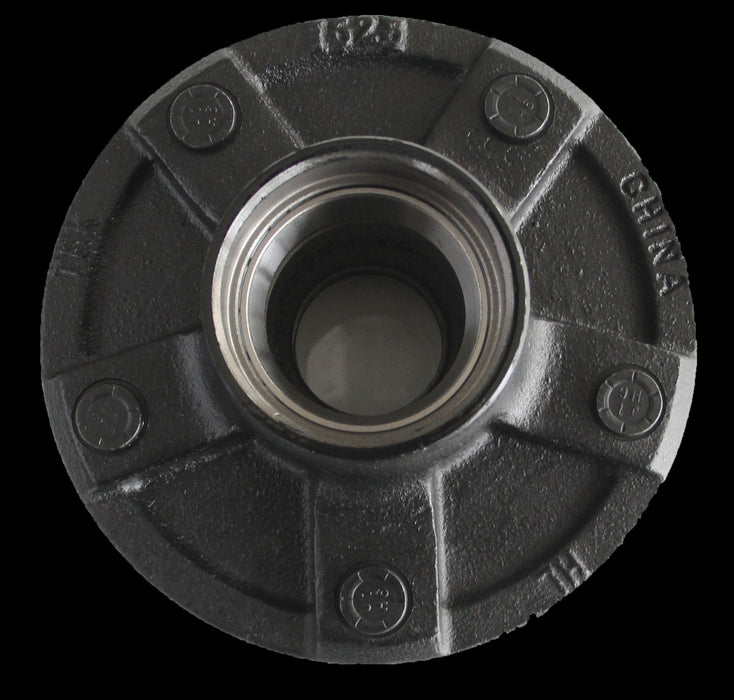 Husky Towing 33086 Idler Hub 3500 Pound Capacity 5 x 5-1/2 Inch Bolt Pattern Black Push-In Studs - Truck Part Superstore