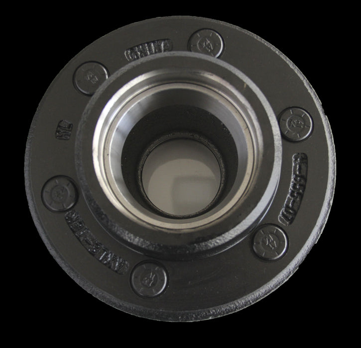 Husky Towing 33089 Idler Hub 6000 Pound Capacity 6 x 5-1/2 Inch Bolt Pattern 16/18 Push-In Studs - Truck Part Superstore