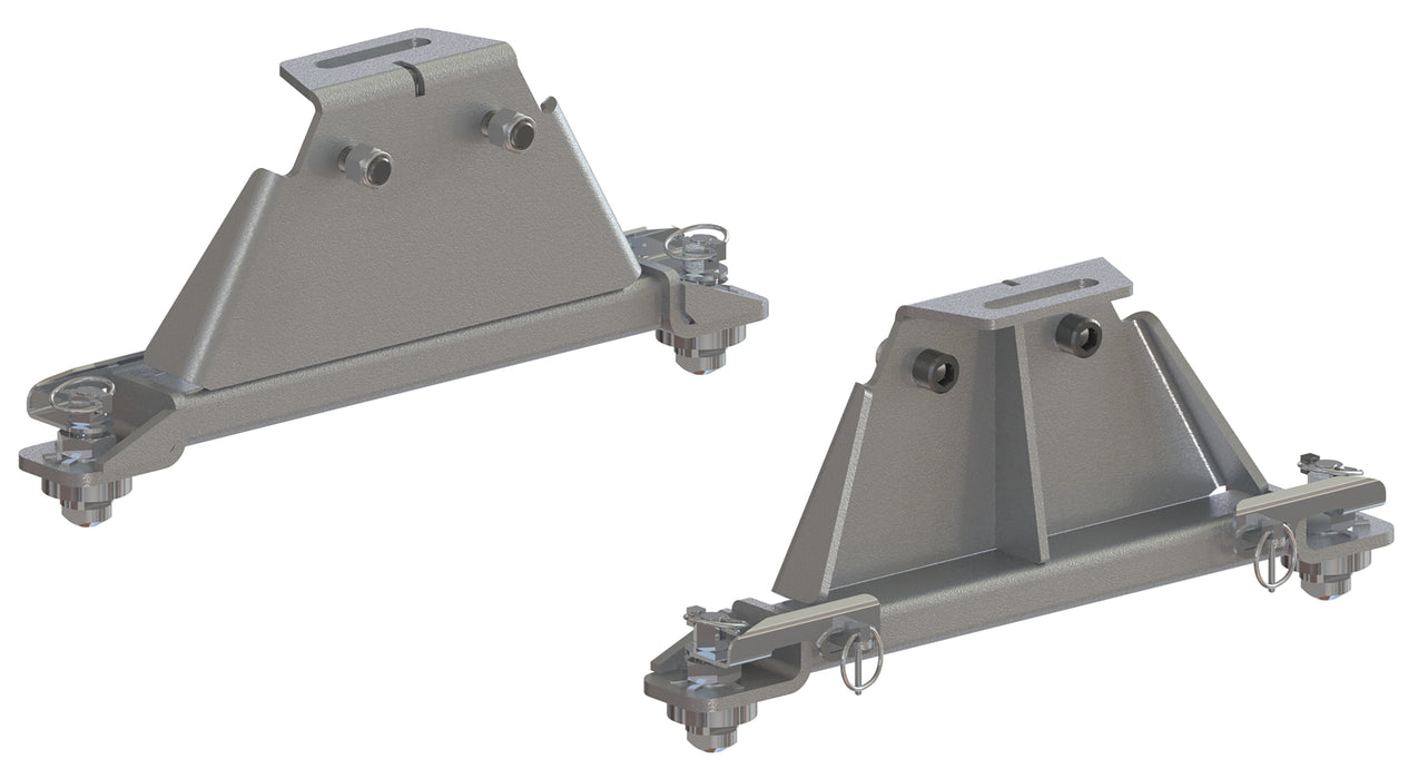 Husky Towing 33118 Replacement OEM Upright Legs Set Of 2 - Truck Part Superstore